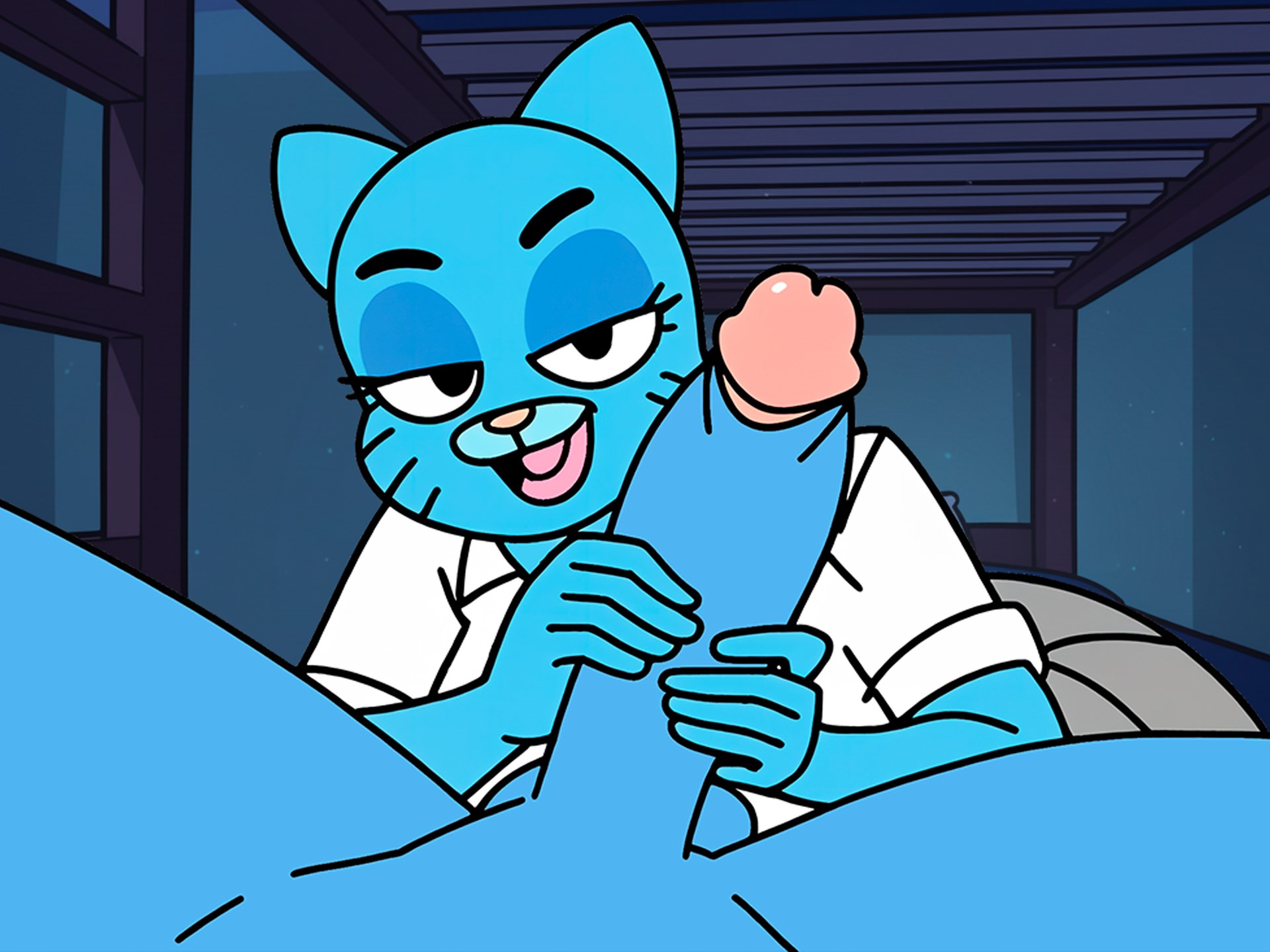 Nicole Blue Cat